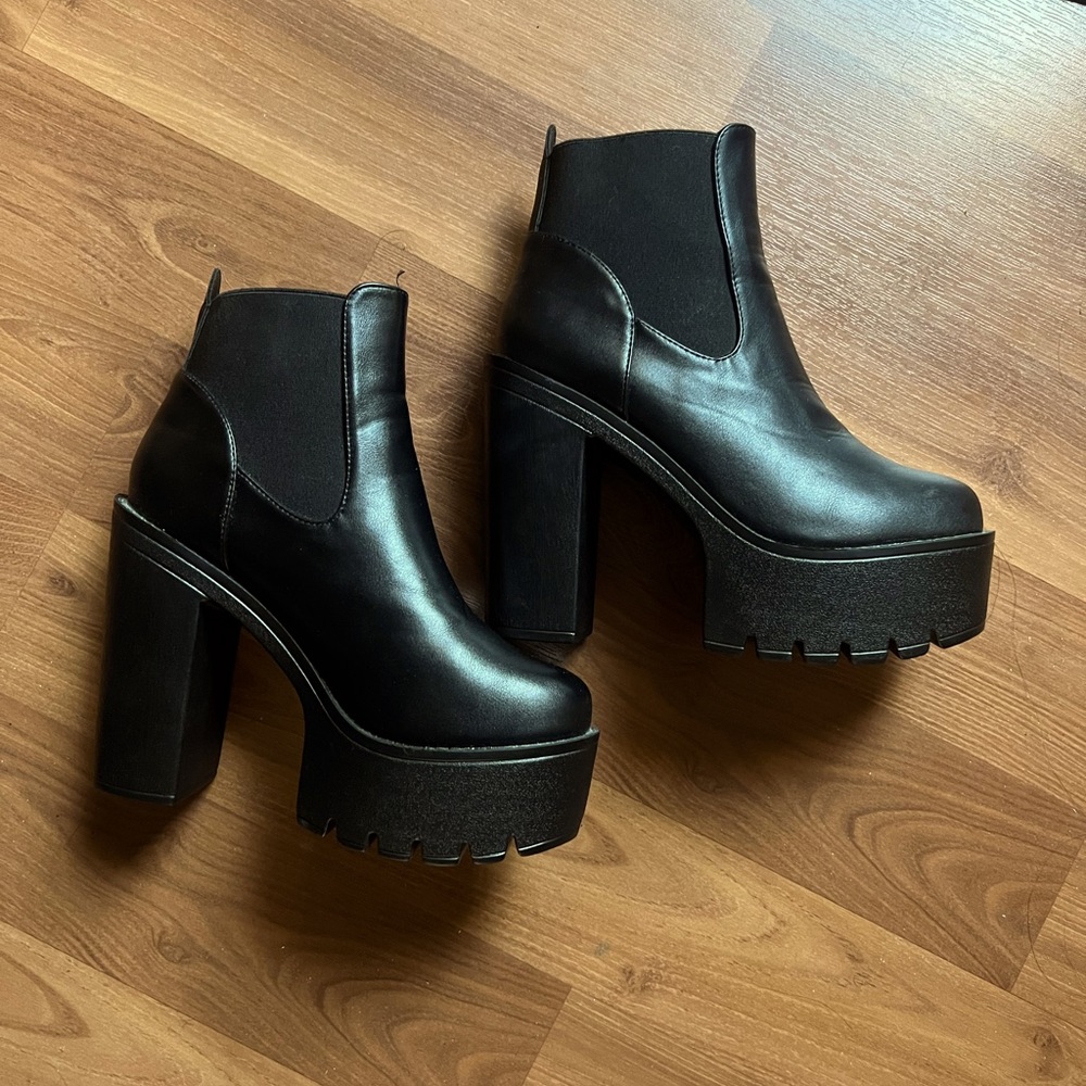 Platform Booties